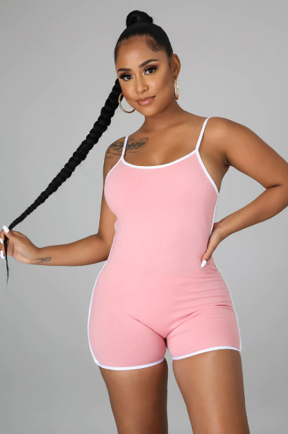 Dolphin Hem Romper