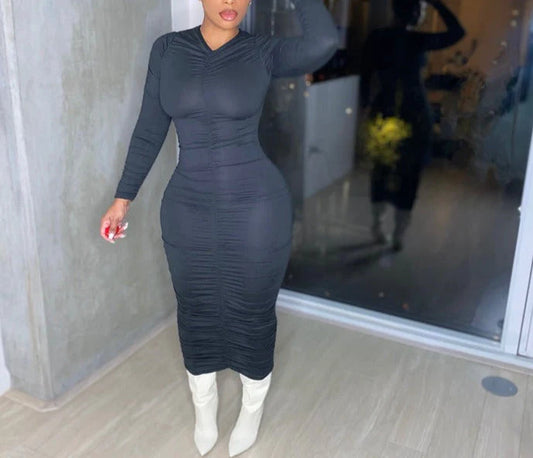 Ruched Tube Dress