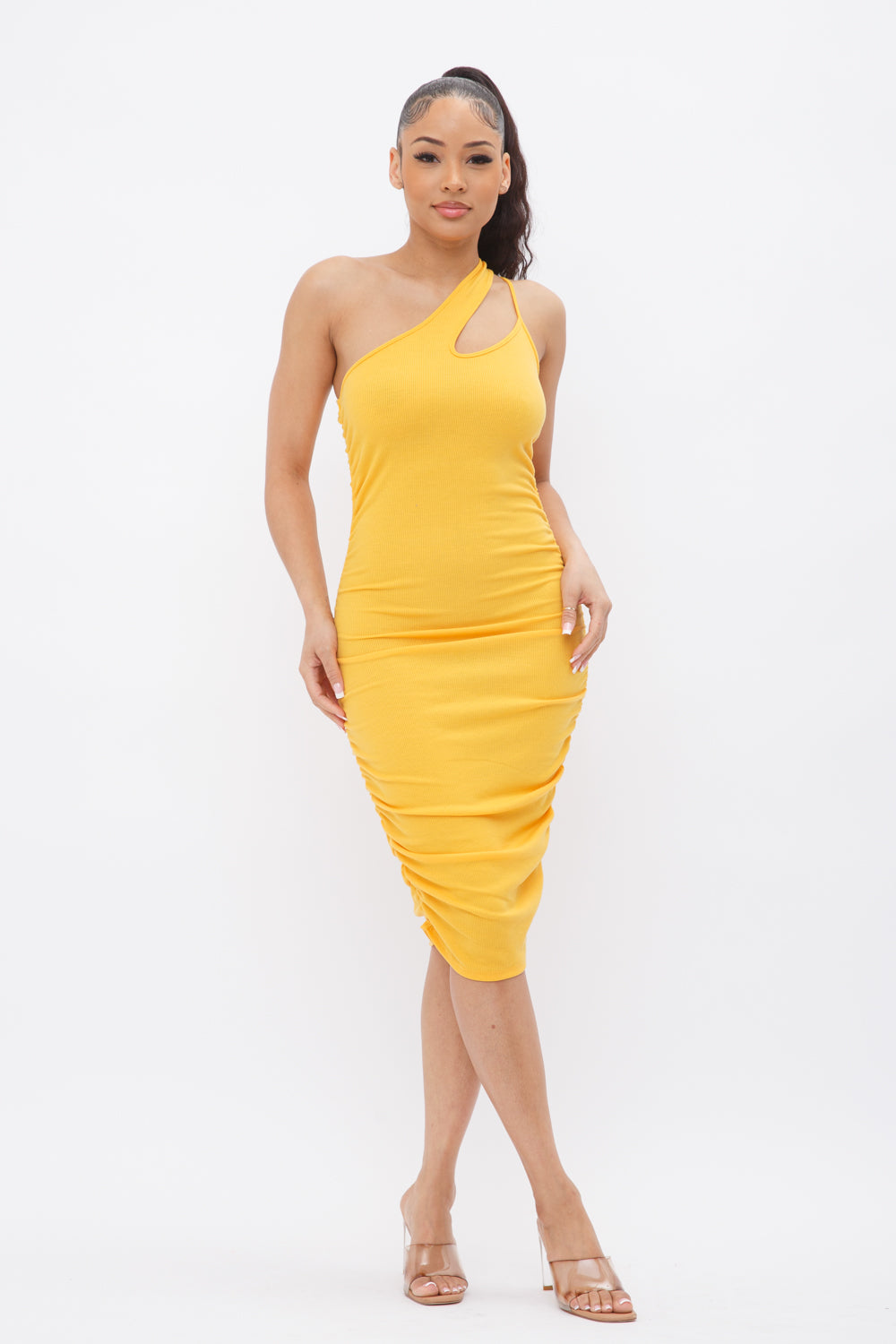 Rib Sleeveless Dress