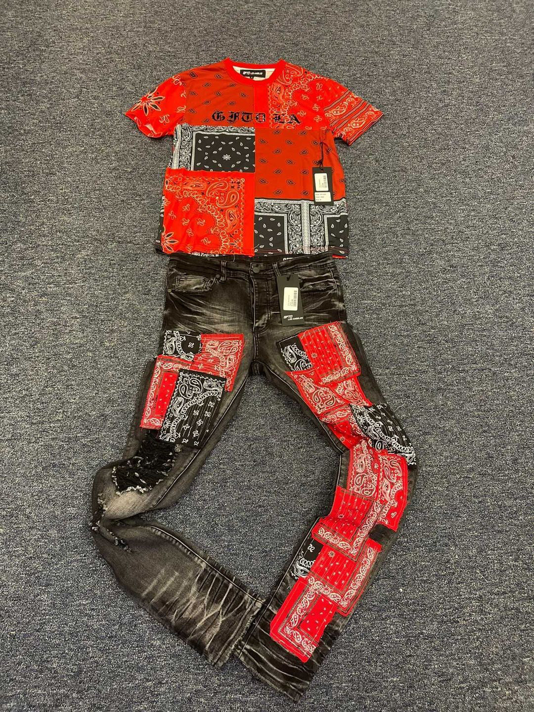 GFTD RED JEANS