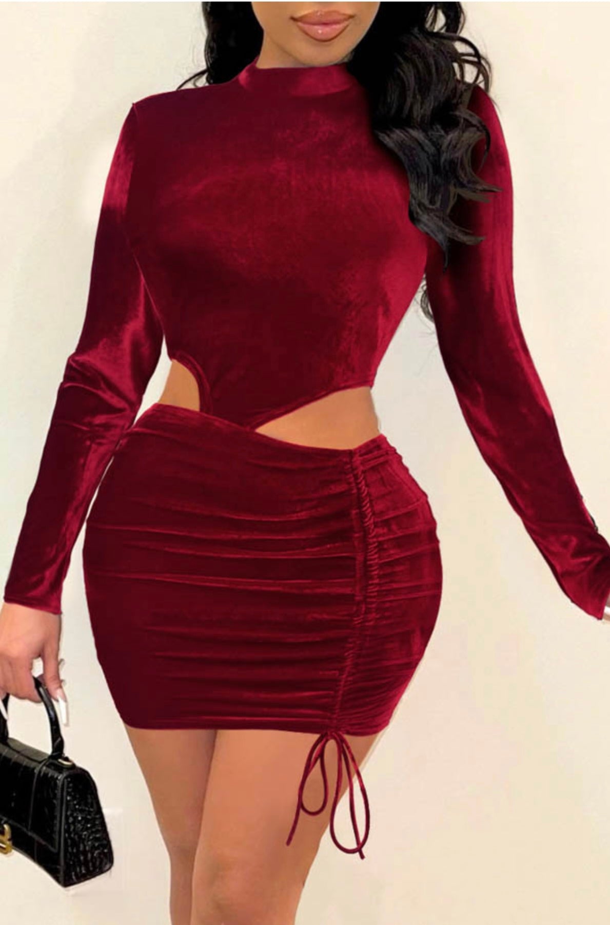 NIGHT OUT ON THE TOWN DRESS RED