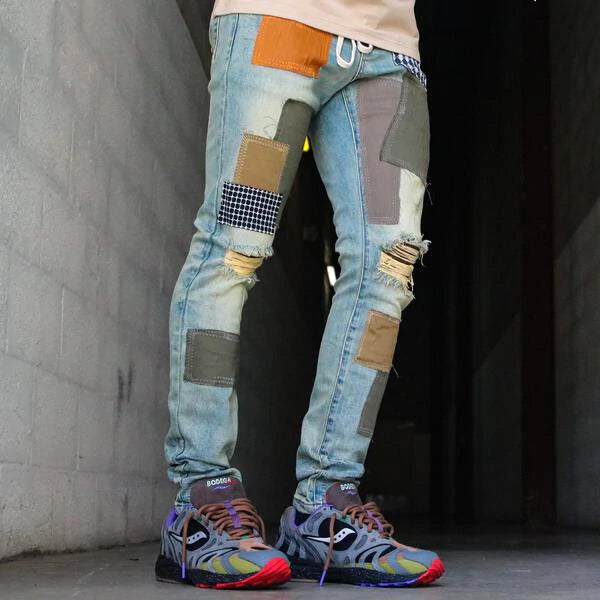 THRT Santorini Patch Work Jeans