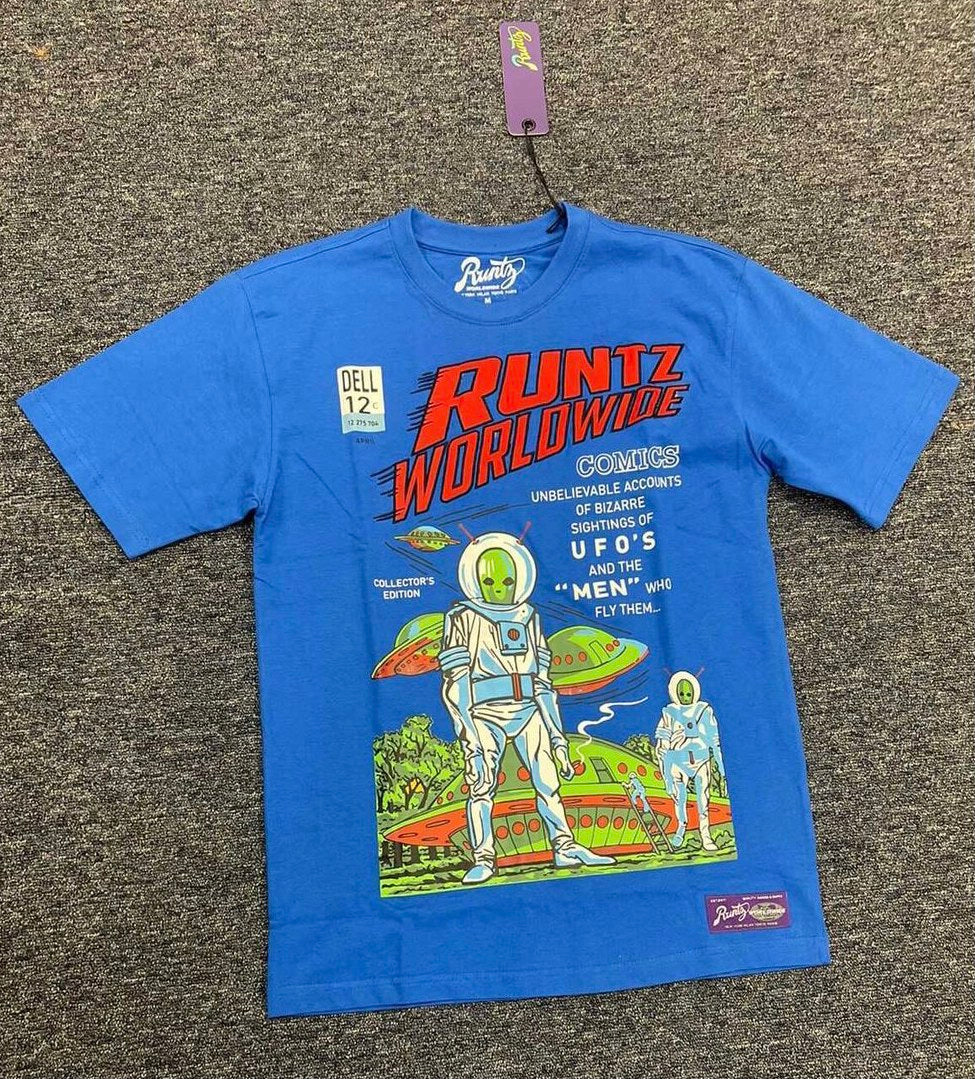 RUNTZ UFO TEE BLUE