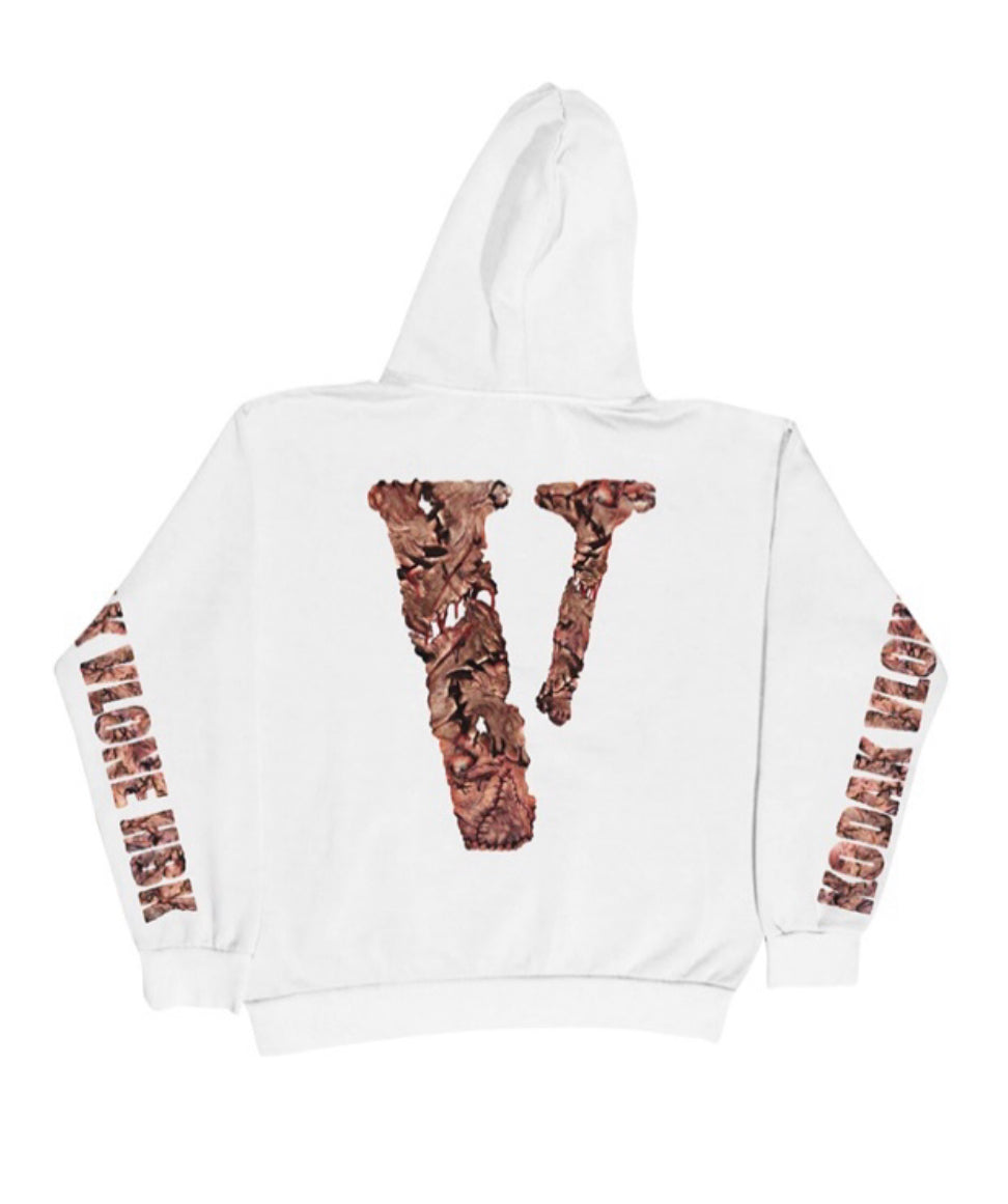VLONE ZOMBIE HOODIE WHITE