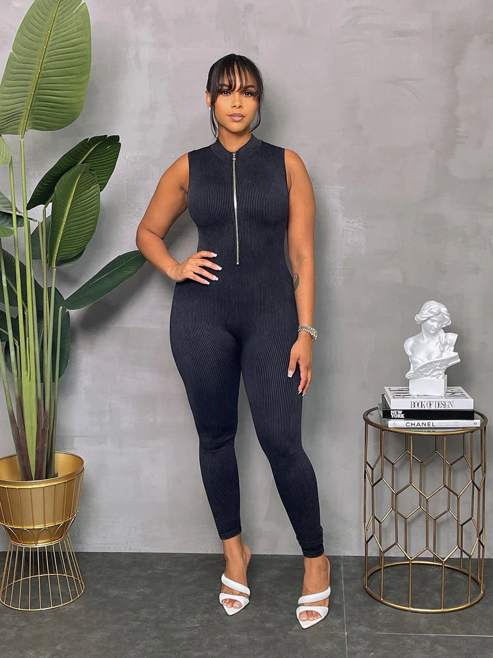 Ribbed Jumpsuit