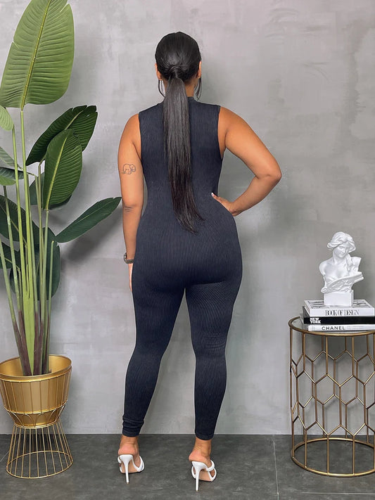 Ribbed Jumpsuit