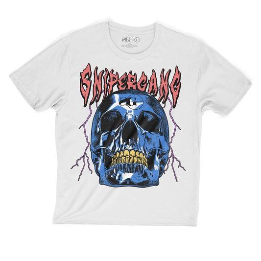 Blue Skull Tee (Premium Oversize)