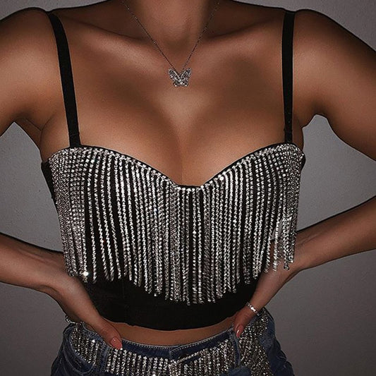 Diamond Bustier Top