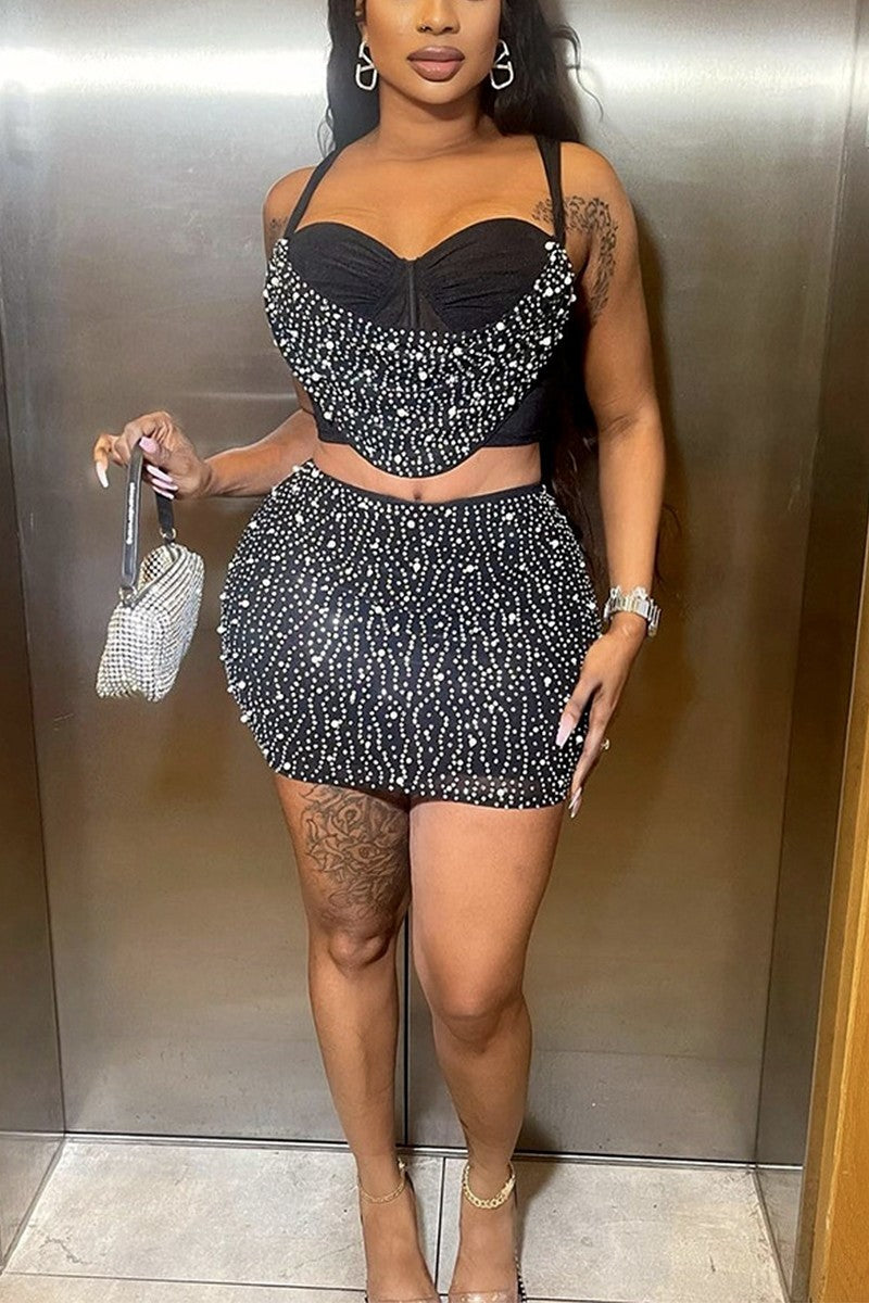2pc Glamour Skirt Set