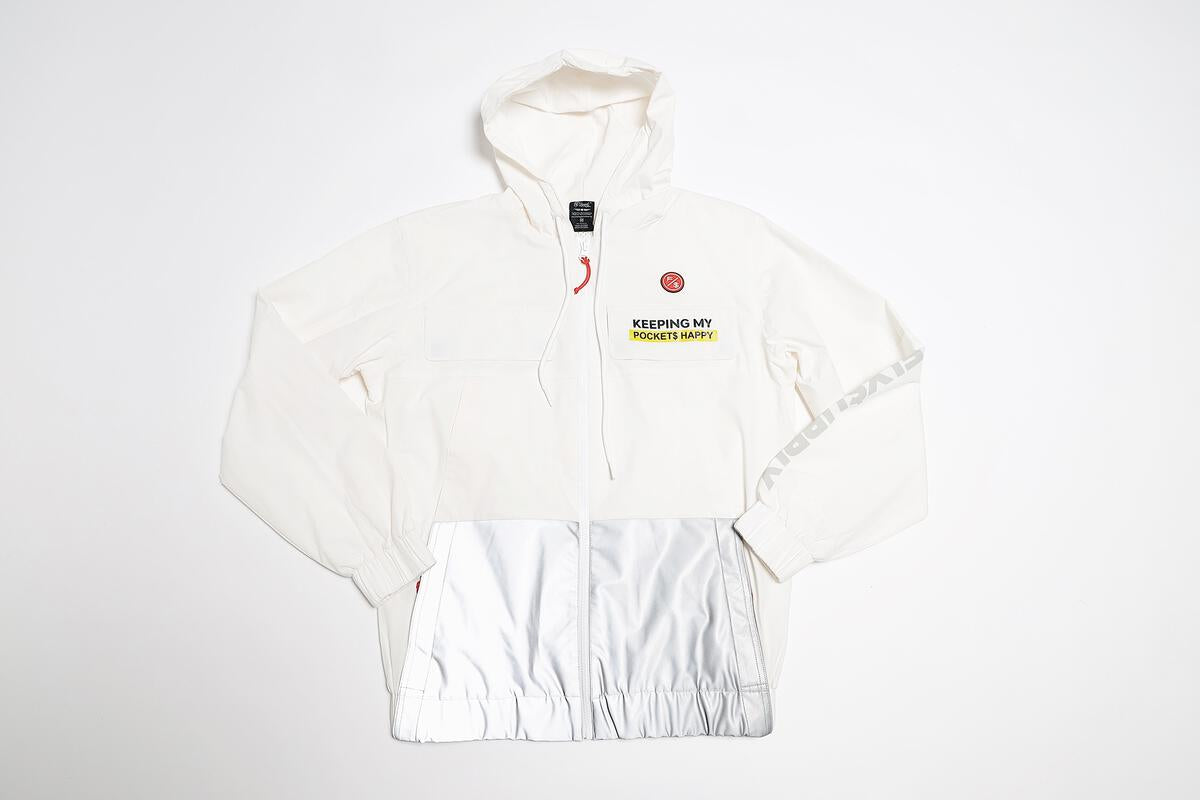 Happy Pockets Windbreaker Zip-Up