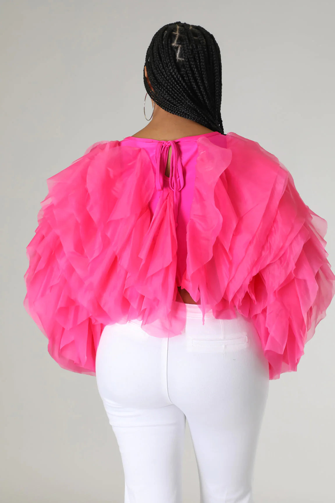 Ruffle Blouse Top