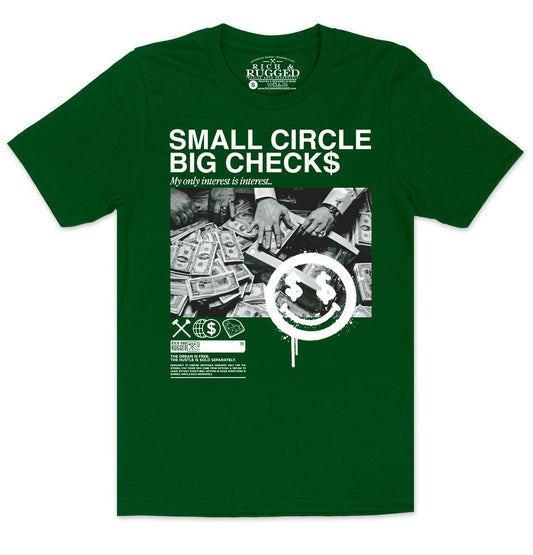 Small Circle Big Checks Tee