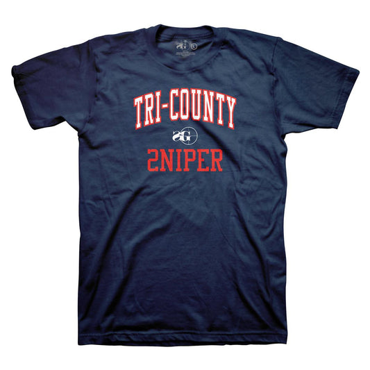 College Tri-Country Tee