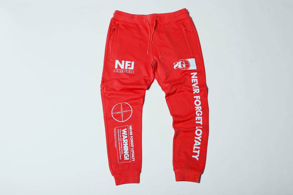 Sniper Red NFL Crewneck & Joggers