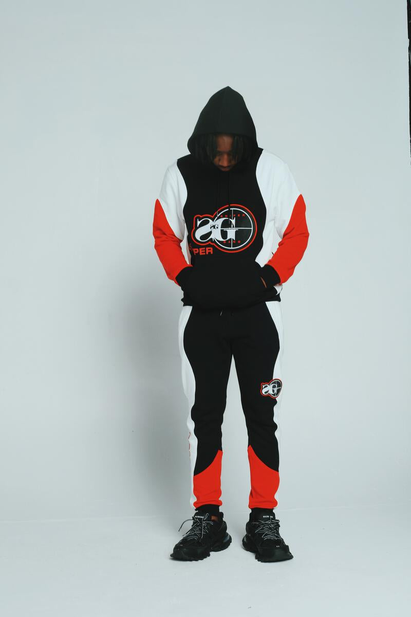 SG Wavy Sniper Colorblock Hoodie & Joggers