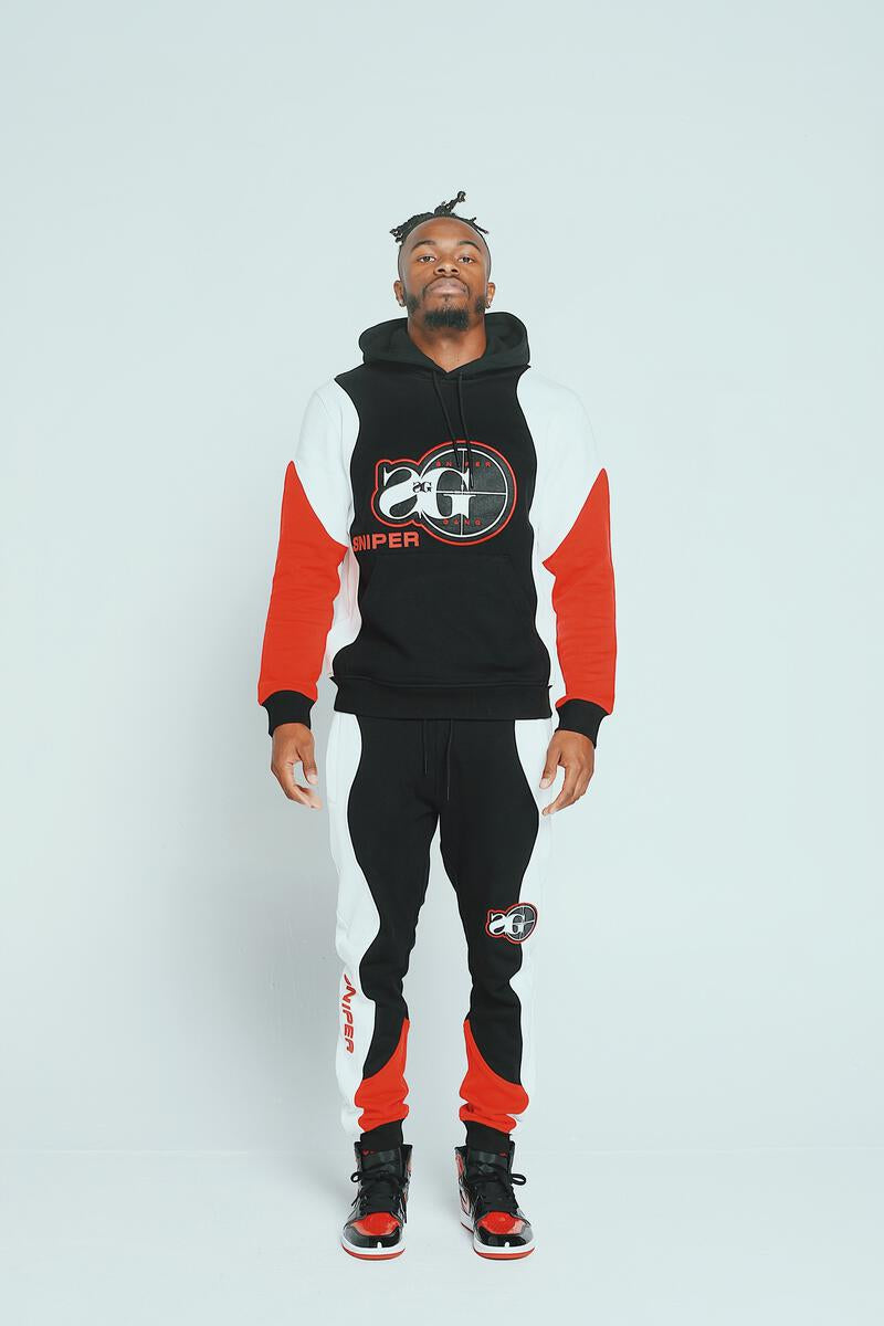 SG Wavy Sniper Colorblock Hoodie & Joggers