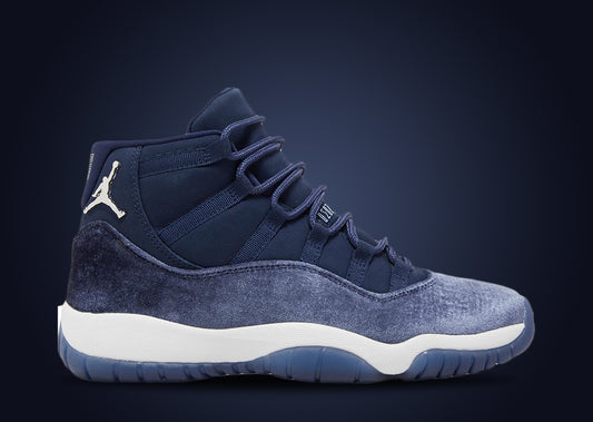 Womens Jordan 11 Navy Velvet