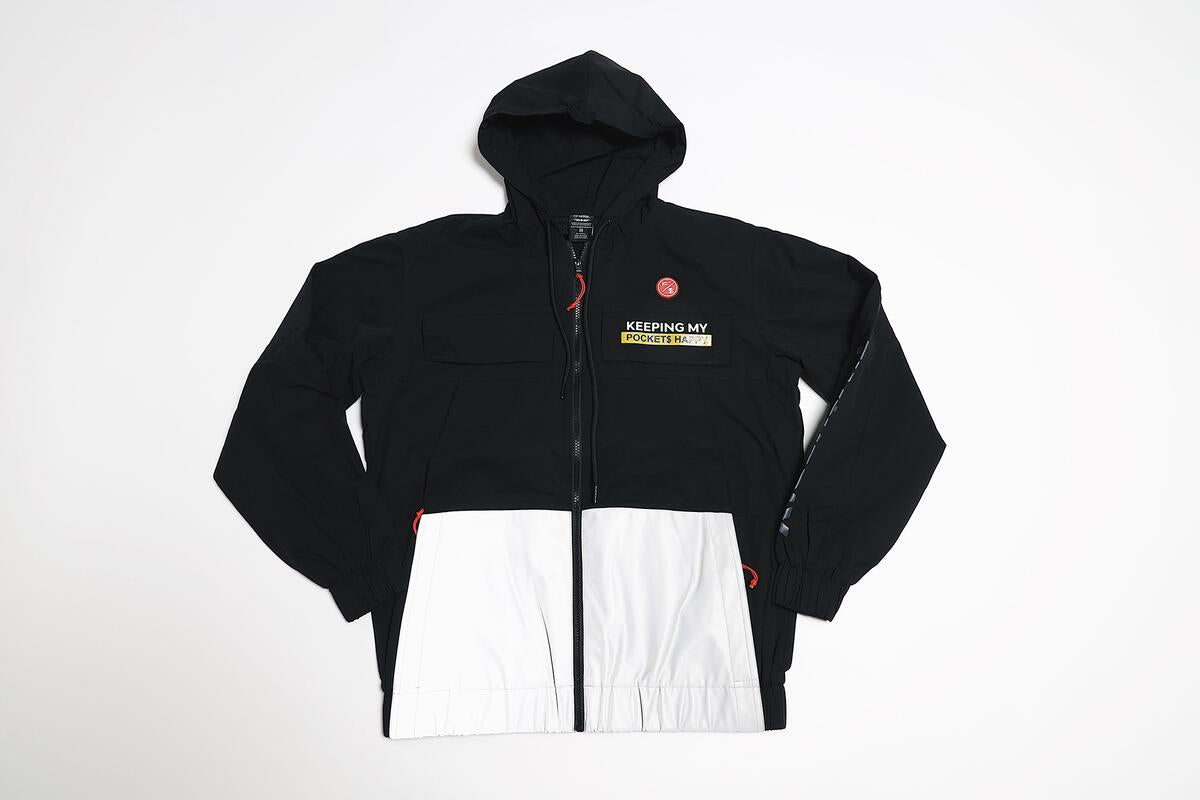 Happy Pockets Windbreaker Zip-Up