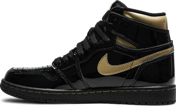 Jordan 1 'Black Metallic Gold' GS