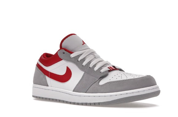 Jordan 1 Low SE Light Smoke Grey Gym Red