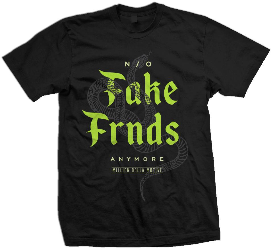 No Fake Friends (Glow In The Dark) Tee