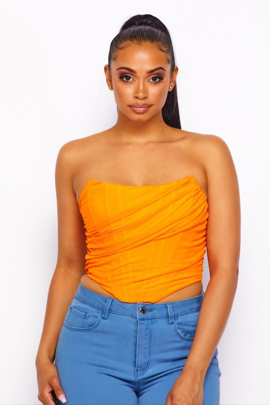 Mesh Corset CropTop