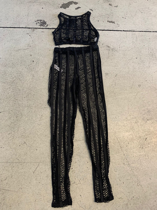 Fish Net Two Piece Set