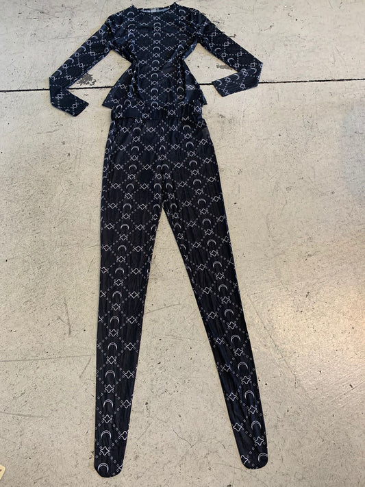 Moon Star Mesh Legging Set