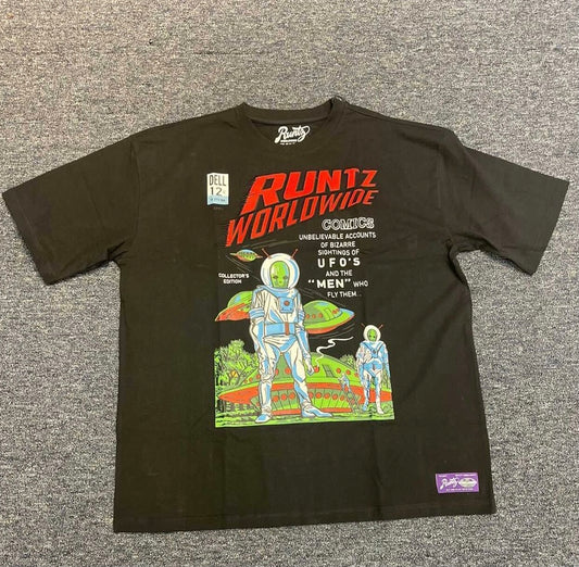 RUNTZ UFO TEE BLACK
