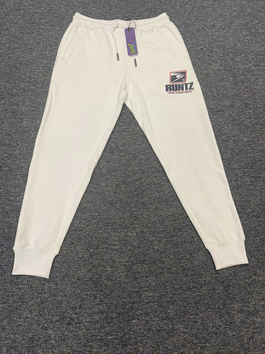 RUNTZ UNITED JOGGERS WHITE