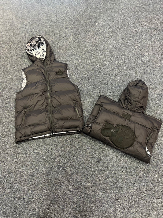SNIPER GANG BUBBLE VEST BLACK