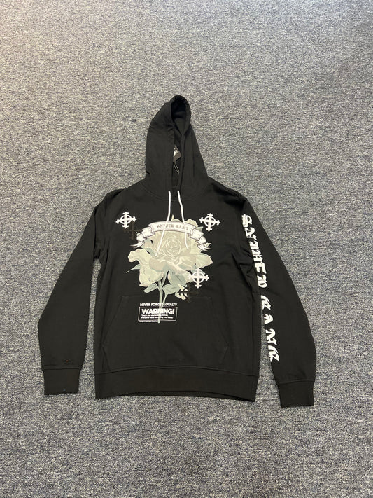 SNIPER GANG CHROME HEART HODDIE BLACK