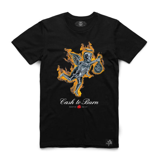Burning Skeleton Tee