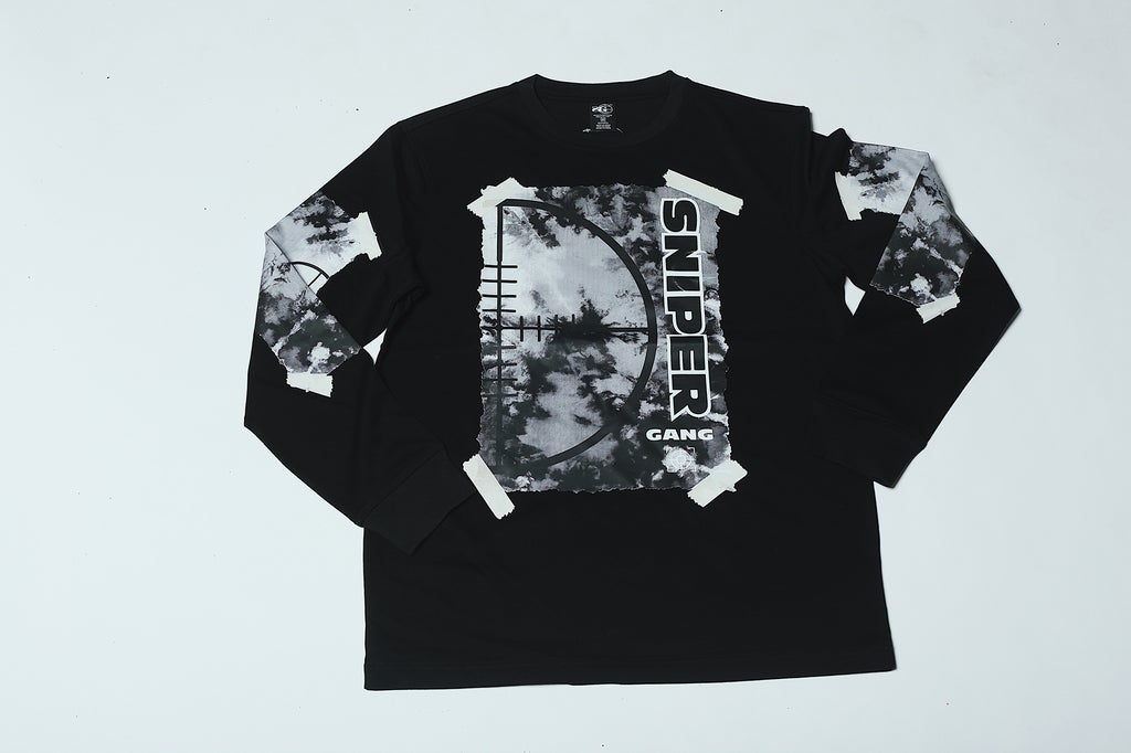 SG Tie Die LS Tee (Black)