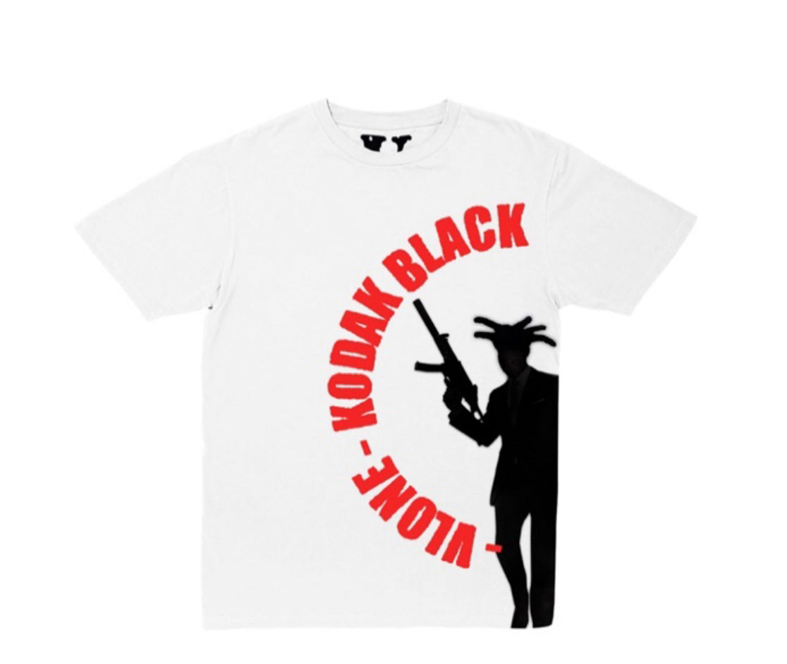 VLONE KODAK BLACK TEE WHITE