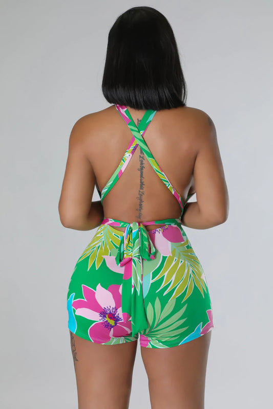 Floral Romper