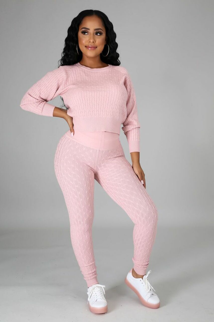 Knit Sweater & Leggings Set