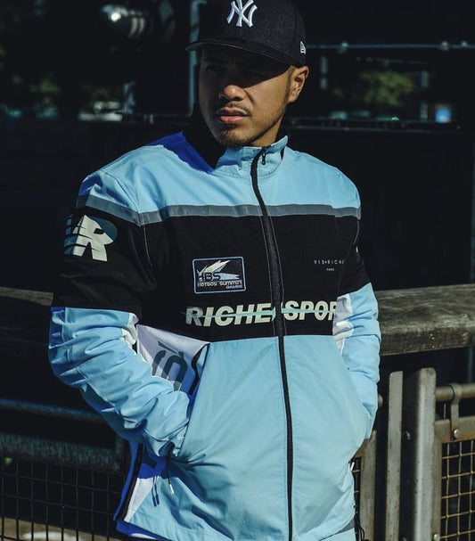Racetrack Jacket Blue